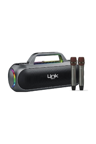 Linktech M420 Premium Extra Bass Çift Mikrofonlu Kablosuz Hoparlör