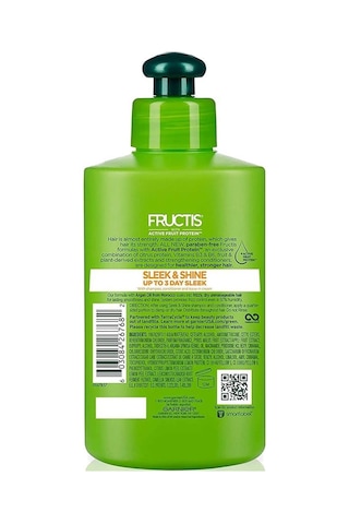 Garnier Fructis Sleek & Shine Saç Bakım Kremi 300ML