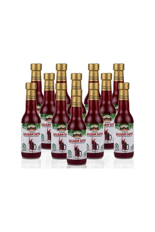 12 Adet Adana Şalgamı 250ml. Cam Şişede Acısız 12 Adet Adana Şalgamı 250ml. Cam Şişede Acısız