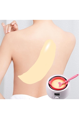 Suntek Silikon Ağda Isıtıcı Astar Balmumu Eritme Kabı Pembe