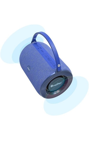 El Tipi Kablosuz Bluetooth Hoparlör 1500mah Pil Kumaş Tasarım