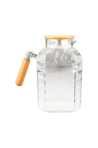 Bambum Gasol - Bambu Kapalı Cam Sürahi