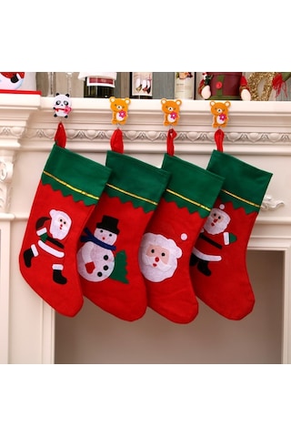 Ambition No.20 Noel Hediye Poşetleri Şeker Poşetleri, Noel