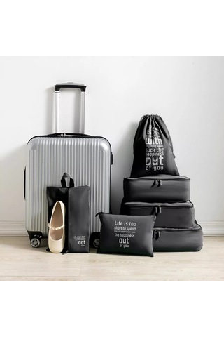 Family Co. Bagaj İçin Seyahat Düzenleyici 242661297 Siyah