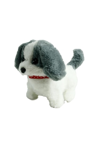 Vrd10642 Peluş Evcil Köpek Sesli Hareketli Çok Renkli