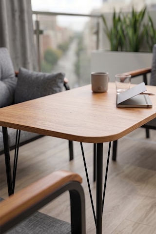 Ekon Serisi 1. Sınıf 2+1+1 Cappucino Bahçe Balkon Oturma Koltuk Takımı