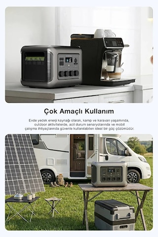 Taşınabilir Güç İstasyonu 4000 Watt