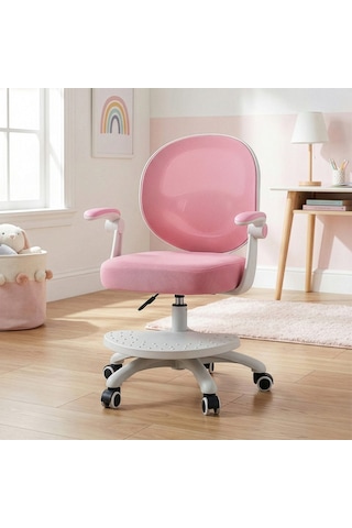 Karr Office Vigo Çocuk Çalışma Sandalyesi Pembe
