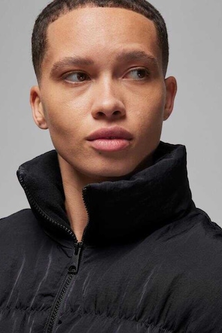 Nike Jordan Puffer Oversize Synthetic Fill Jacket Sentetik Dolgulu Bol Kesim Kadın Mont Siyah Siyah