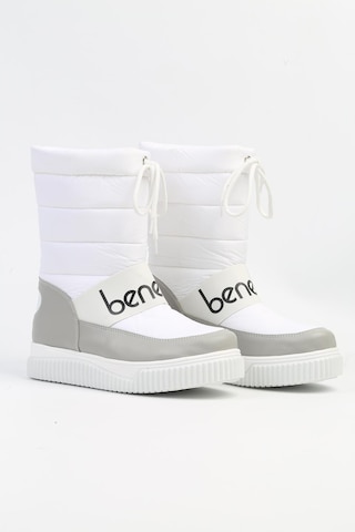 United Colors Of Benetton Benetton Bn-50032 - 3256 Beyaz - Kadın Bot 001