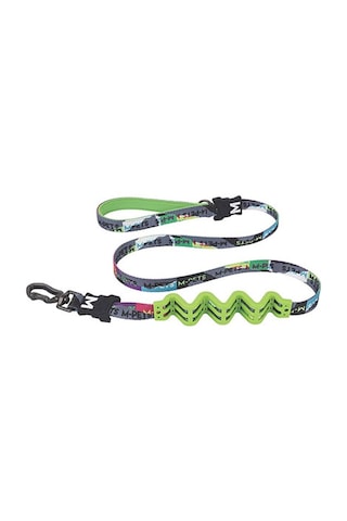M-pets Urban Style Dna Köpekler İçin Şok Emici Gezdirme Kayışı Medium 2x120 Cm 244-58053.01 Çok Renkli
