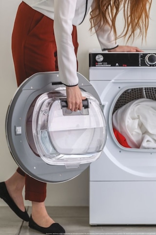 Hoover NDPEH 9A3TCBEXMSS 9 KG Wi-Fi + Bluetooth Isı Pompalı Çamaşır Kurutma Makinesi