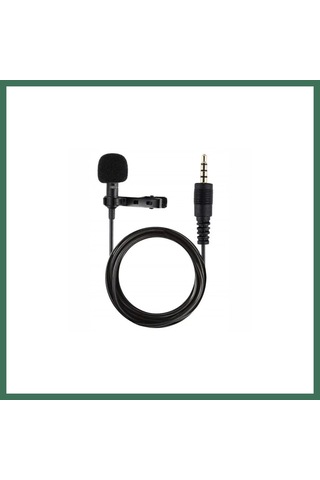 En-cag 3.5mm Jak 1.5 Metre Double Mikrofon - Siyah Bss