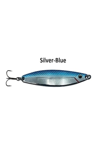 Hansen Sd Pilgrim 7.8cm 14gr Lüfer-levrek Kaşık Silver-blue