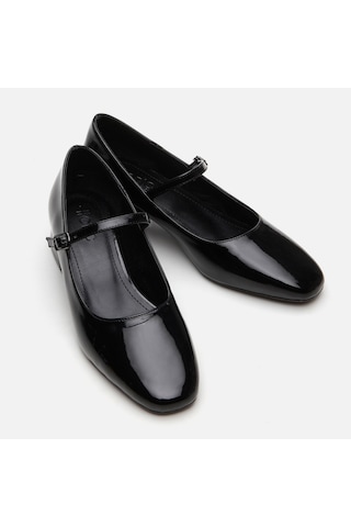 Hotiç Mary Jane Siyah Kadın Kalın Topuk 01ayh294520a100 Siyah