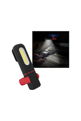 Xiyyadms Led Çalışma Lambası, 360 Döner Kanca Ve Mıknatıs Tabanlı, Araç Tamiri Ve Kamp Için Parlak Işık Kaynağı