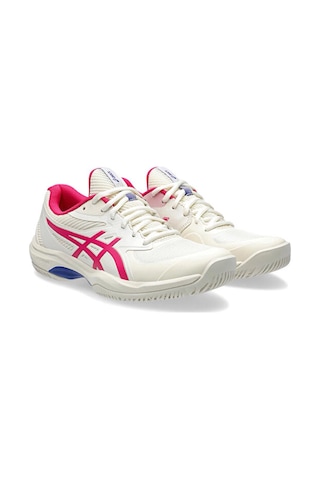 Asics Game Ff Kadın Tenis Ayakkabısı 1042a281-102 Beyaz Beyaz