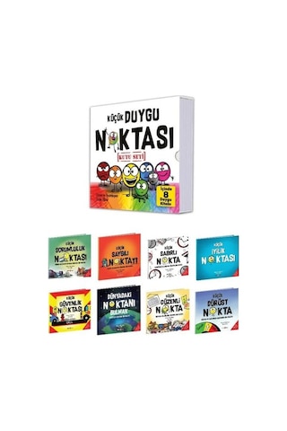 Küçük Duygu Noktası Seti - 8 Kitap Takım - Kutulu - Diane Alber - Beta Kids Küçük Duygu Noktası Seti - 8 Kitap Takım - Kutulu - Diane Alber - Beta Kids