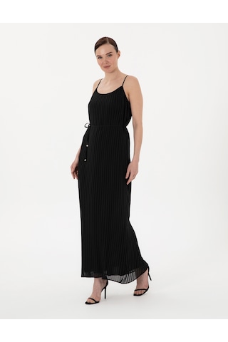 Pierre Cardin Kadın Siyah Elbise Dokuma 50301053-vr046