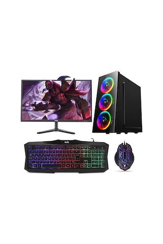 İzoly K200 i5-3470 16 GB 320 GB HDD+ 256 GB SSD 4 GB GT740 21.5" Dos Masaüstü Oyuncu Bilgisayarı