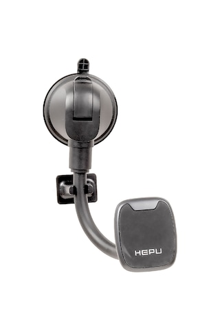 Hepu Hp-a30 Mıknatıslı Cam Tipi Telefon Tutucu Esnek Uzun Kol + 360 Dönebilen Başlık