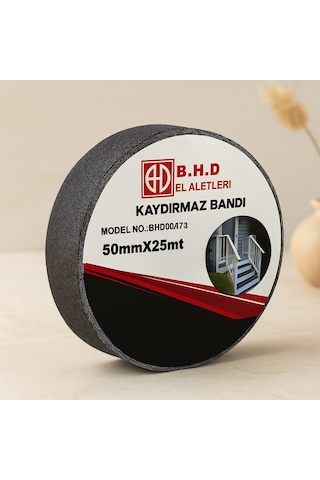 Kaydırmaz Bant 50 Mm X 25 M Siyah Aklby-bsva58