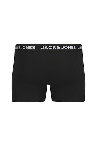 Jack & Jones Erkek Logolu Beli Lastikli 5'li Boxer Paketi - Anthony 12263362 Black Siyah