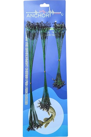 Anchor Fırdöndülü Çelik Tel 25 Cm 5 Li Paket - Standart