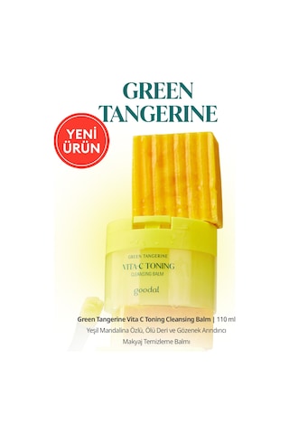 Yeşil Mandalina Özlü, Makyaj Temizleme Balmı Goodal Green Tangerine Vita C Toning Cleansing Balm