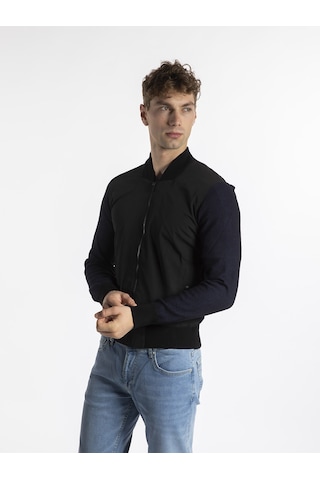 Zegna Erkek Mont Zg96N047 Lacivert - Siyah