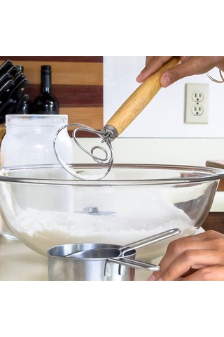 Ev Yapımı Hamur İşleri İçin Hamur Blenderi, Pasta Çırpma Ve Ark Tel Karıştırıcı İle Ekmek Pişirme Kiti Çok Renkli