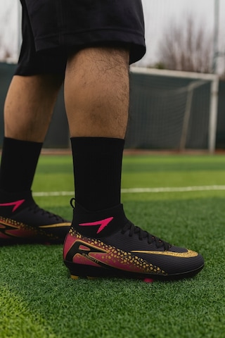 Çoraplı Krampon Futbol Ayakkabı Siyah