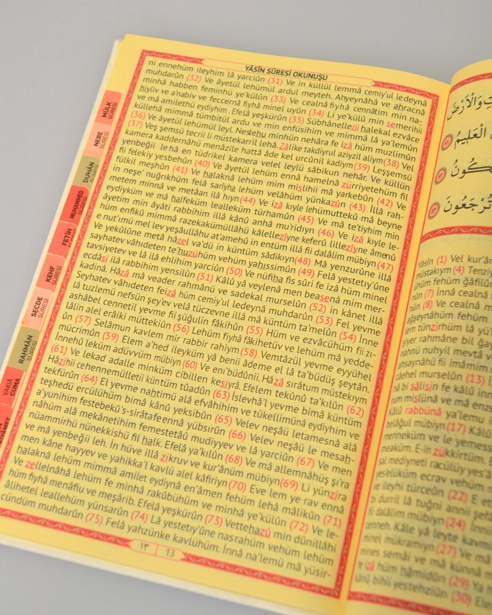 Kişiye Özel Yasin Orta Boy Termo Deri Kapak Qr Kodlu Sesli Dinlemeli, 17x24 Cm 192 Sayfa