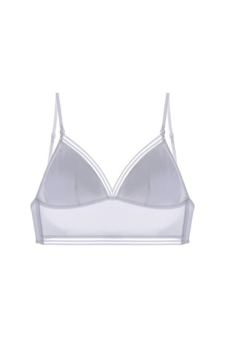 Badem Buz Ipek Açık Geri Sütyen Ultra Ince Hiçbir Çelik Halka Asılı Boyun Sutyen Elbise Tatil Kadınlar İçin Görünmez Iç Çamaşırı Çok Renkli