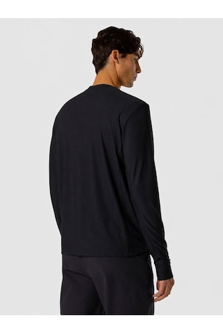 North Sails Uzun Kollu Erkek T-shirt-33479 Siyah
