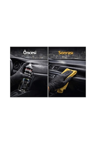 Torpido & Trim Plastik Parlatıcı Sprey 500 Ml Araç İçi Plastik Yenileyici