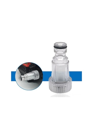 Samdoo Yüksek Basınçlı Temizleyiciler İçin Evrensel Su Filtresi - 3/4 Bağlantı, Pompa Koruması, Kuru Partiküllerden Koruma, Tekrarlı Kullanım