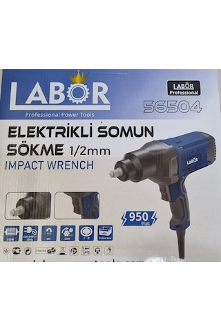 ELEKTRİKLİ SOMUN SÖKME MAKİNASI 1/2 950W 400NM LABOR 56504