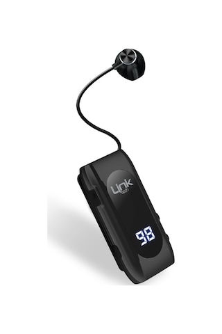 LinkTech V80 Pro Ekranlı Makaralı Titreşimli Bluetooth Kulaklık