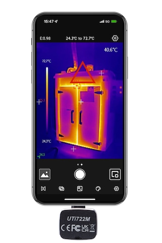 Unit Uti722m Android İçin Akıllı Telefon Termal Kamera Modülü