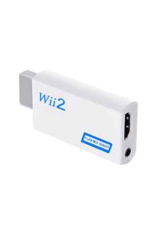 Wii Hdmi Adaptör Dönüştürücü Hd 1080p Uyumlu Çevirici