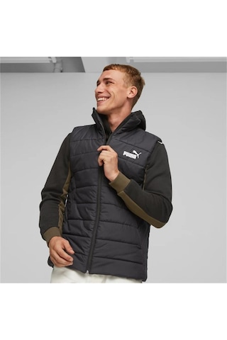 Puma Ess 84893901 Padded Vest Puma Black Erkek Siyah Yelek Siyah