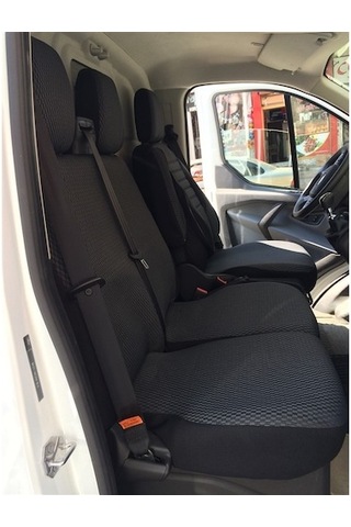 Ford Transit Custom 2012-2021 Koltuk Kılıfı Araca Özel 2+1 Kişili