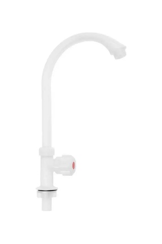 Zeın Lavabo İçin Tek Musluklı Su Bataryası 171121556 Beyaz