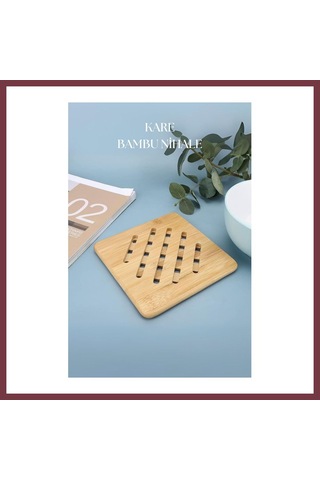 Storeşahin Bambu Nihale Kare 16,5 Cm Shn0720