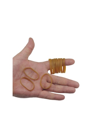 Ekoset 50X5Mm Geniş Kauçuk Paket Ambalaj Lastiği 100 Adet