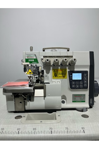 Sewpower Sp-p5-5 Baltalı İplik Kesme + Pedalsız Çalışma Sanayi Overlok Makinesi Yok