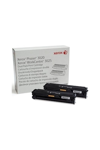 Xerox Phaser 3020 / 3025 Toner Ikili Paket 2X1.500 Say