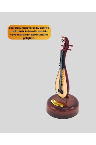 Hepsi Enstrüman Şeklinde Müzik Kutusu Lüt Tasarım Melodious Music Najmaddin