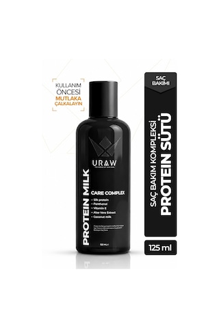Uraw Durulanmayan Onarıcı Bakım Kompleksi Protein Saç Bakım Sütü 125 ML